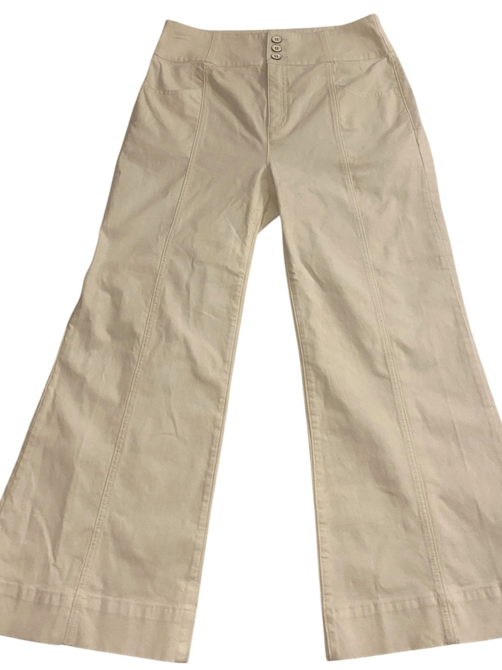 kate spade Women’s white high waisted Cropped Jeans size 30
